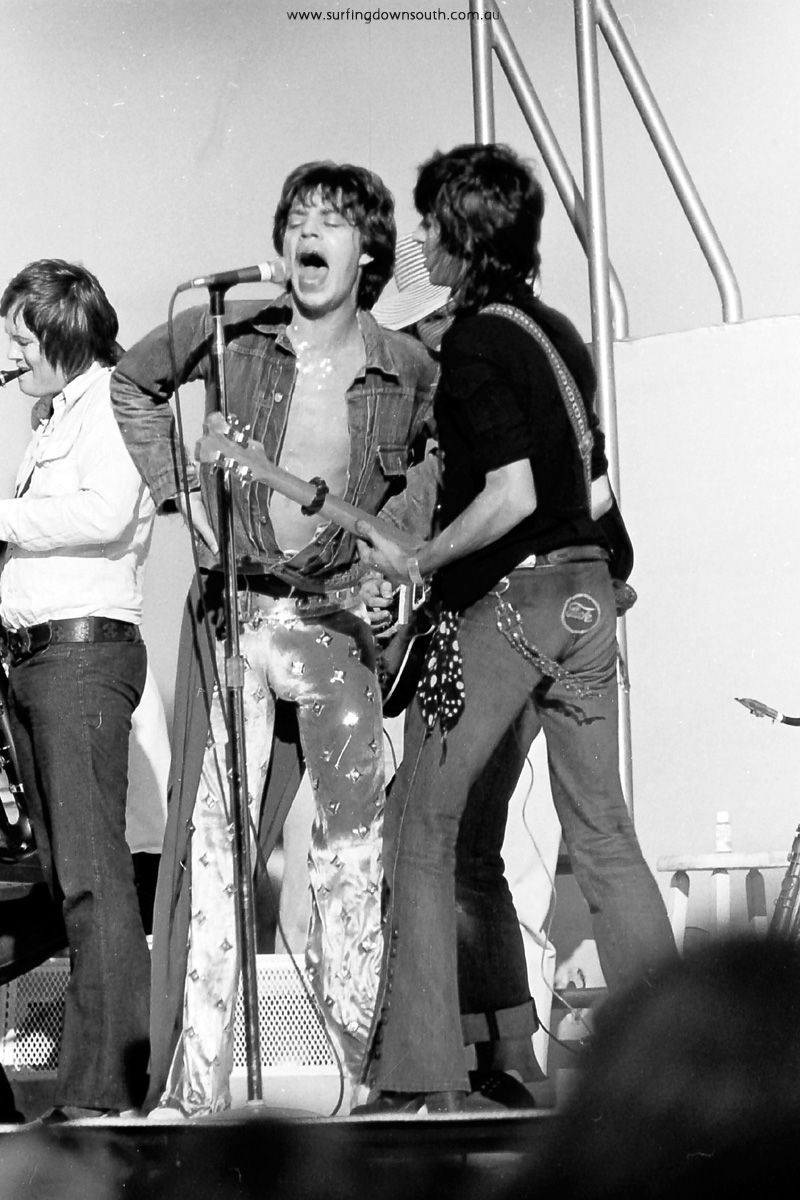 1973 The Rolling Stones – Perth Concert Images By Ric Chan – Surfing ...